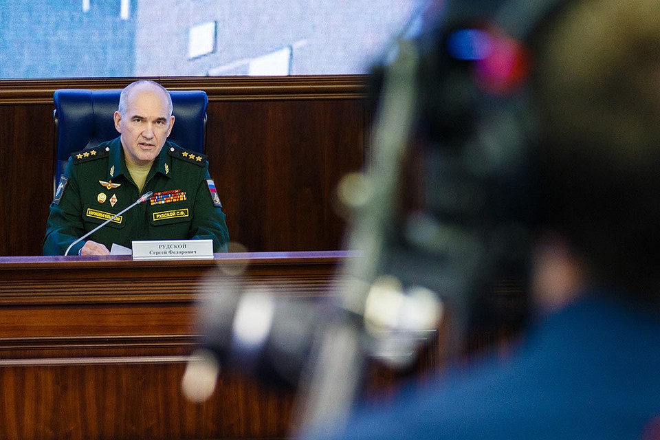 Начальник Главного оперативного управления Генштаба Вооруженных Сил России Сергей Рудской.