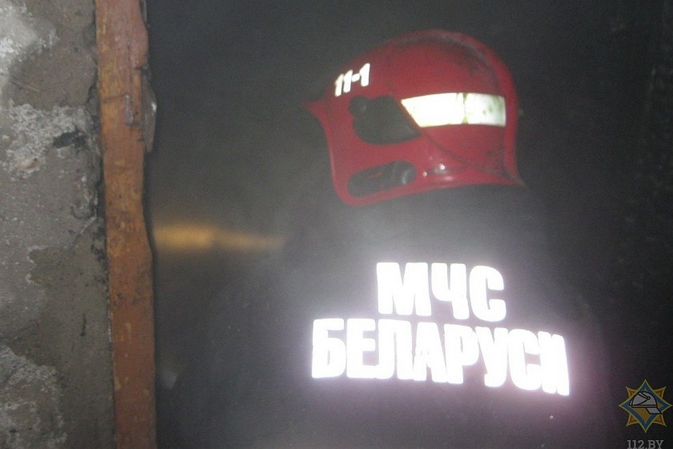 На пожаре в Могилеве погибла 90-летняя женщина. Фото: МЧС РБ.