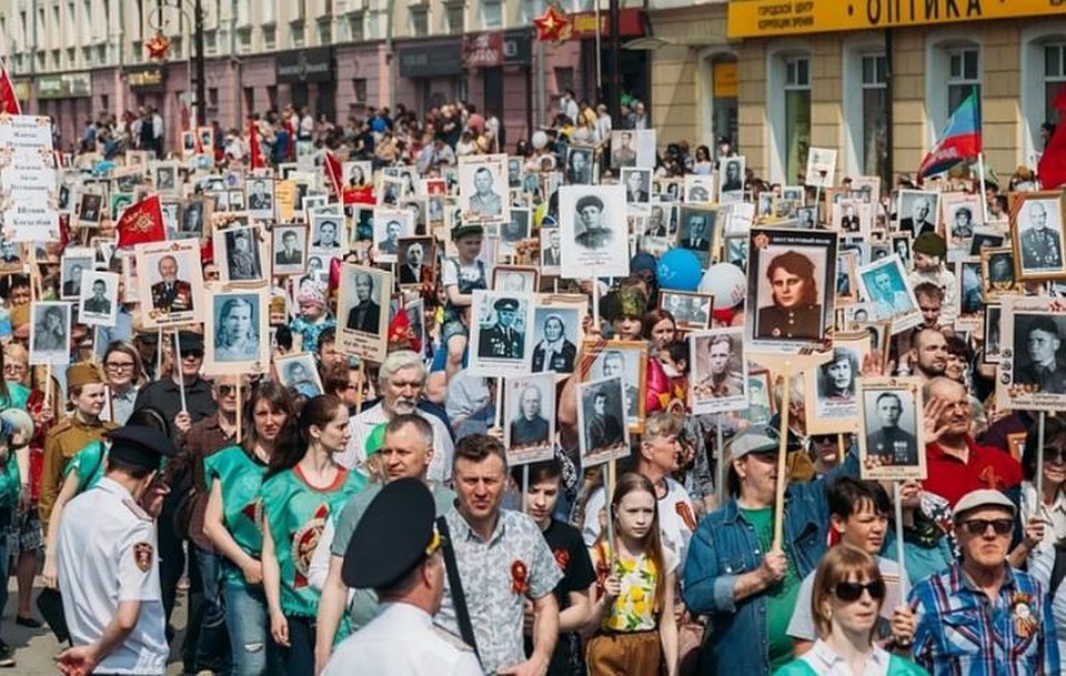 В Тюмени набирают волонтеров для сопровождения Бессмертного полка. Фото - пресс-служба администрации города Тюмени.