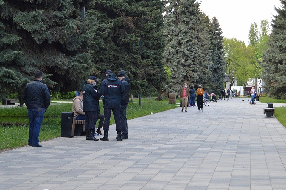 Инцидентом в парке занимается полиция