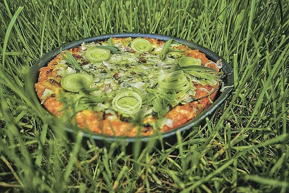 Onion pie (луковый пирог).