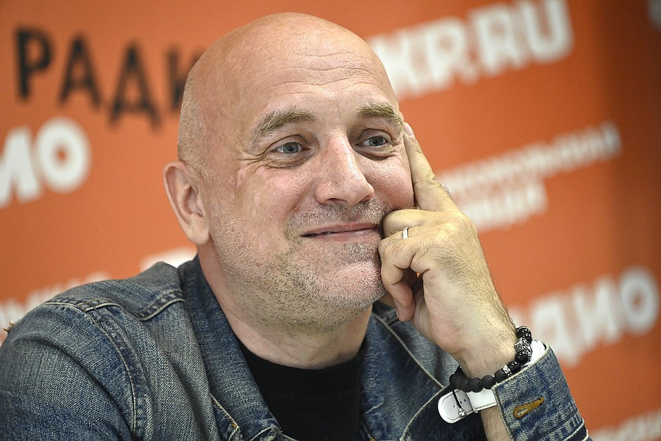 Писатель Захар Прилепин.