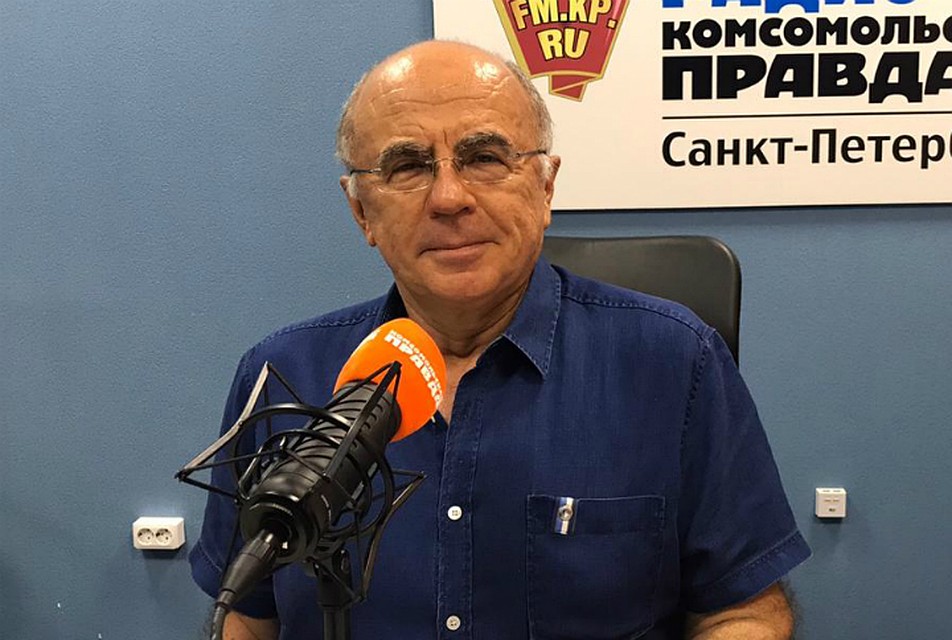 Александр Запесоцкий в студии радио «Комсомольская Правда в Петербурге», 92.0 FM