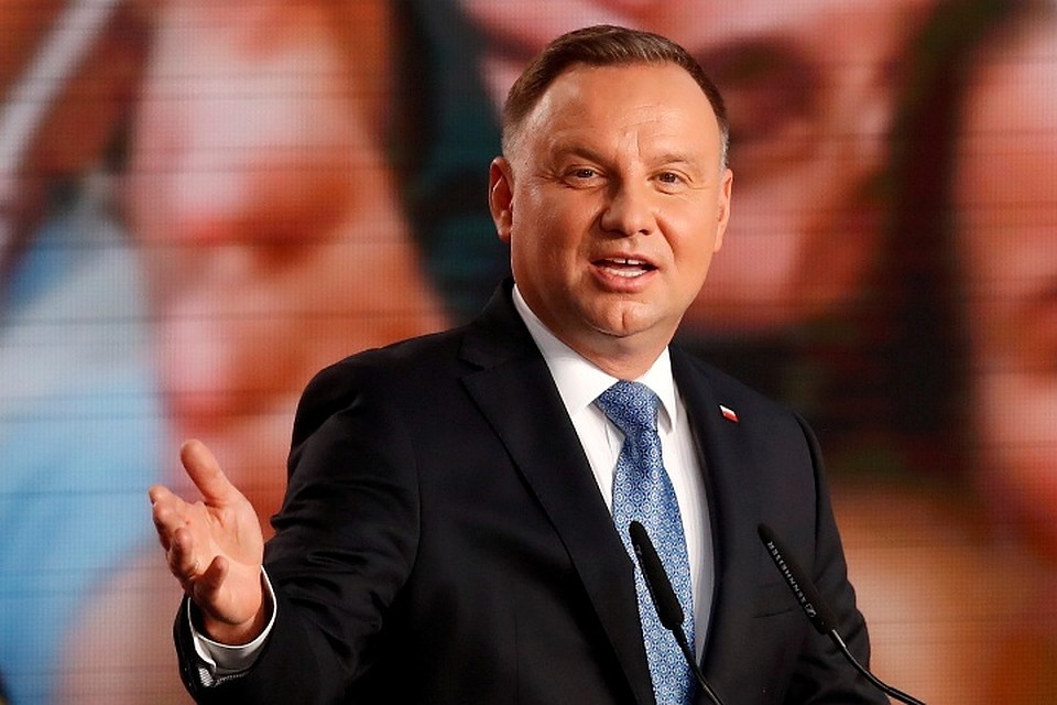 Президент Польши Анджей Дуда считает свое преимущество на выборах значительным