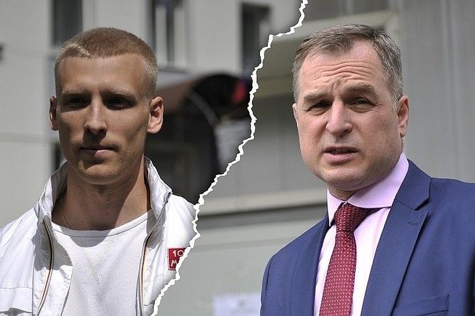 Максим Румянцев (справа) обвинил Максима Шибанова в нанесении ему травм.