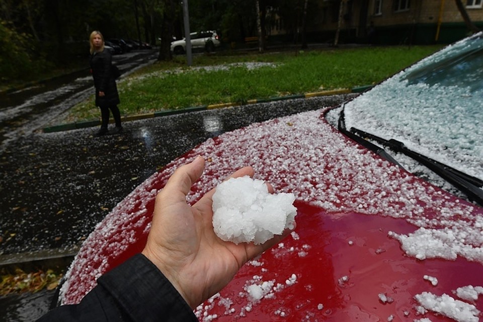 В воскресенье на Кузбасс обрушится град