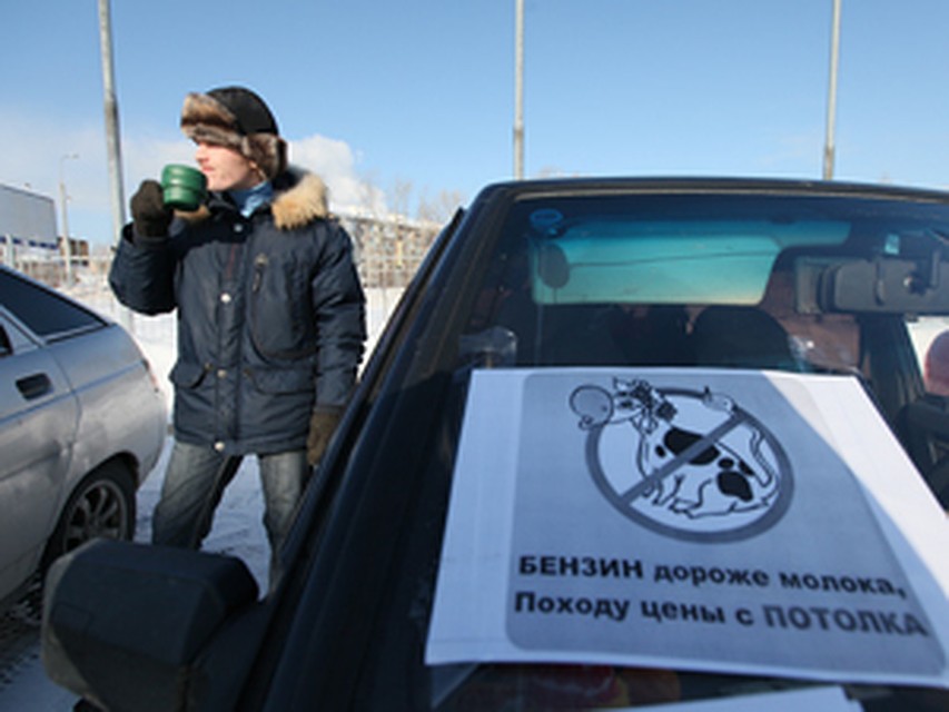 Автомобилисты недовольны ростом цен на бензин