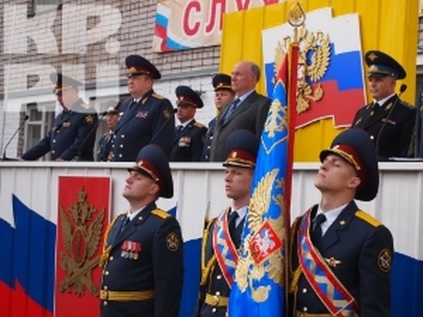 ВИПЭ стал первым подразделением Федеральной системы исполнения наказания, которому вручили собственное Знамя.