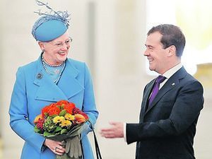 Королева Дании Маргрете II во второй раз посетила Росиию с визитом