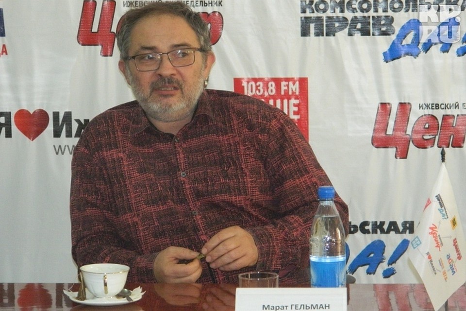 Пермский галерист Марат Гельман снова приехал в Ижевск.