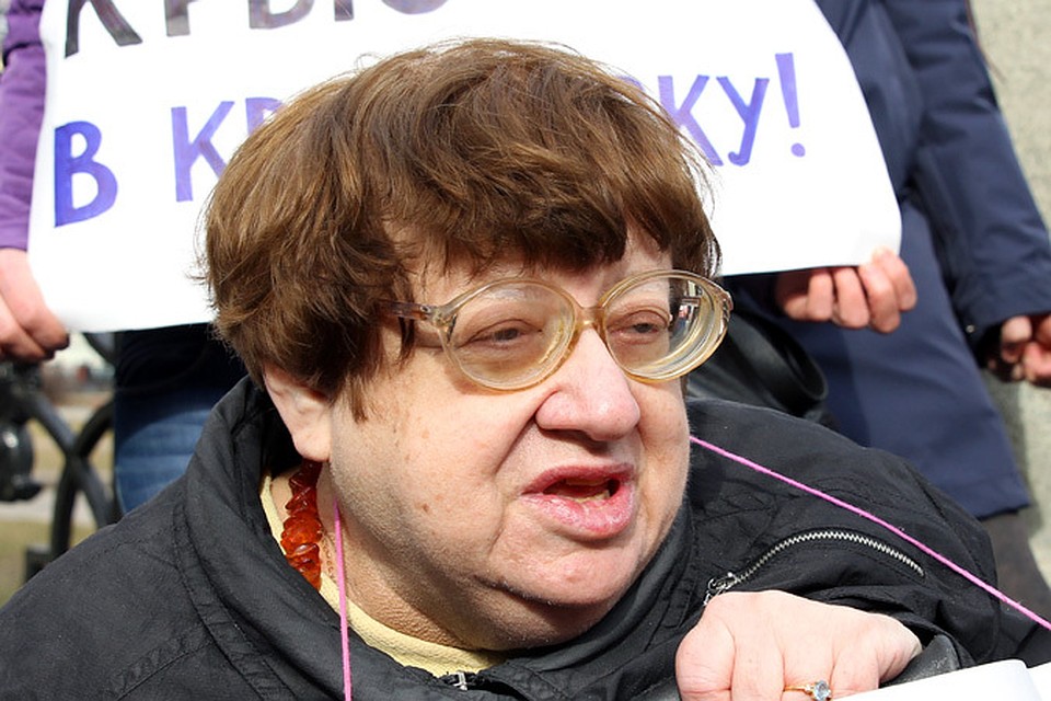 Именующая себя правозащитницей Валерия Новодворская записала видеообращение к активистам Правого сектора
