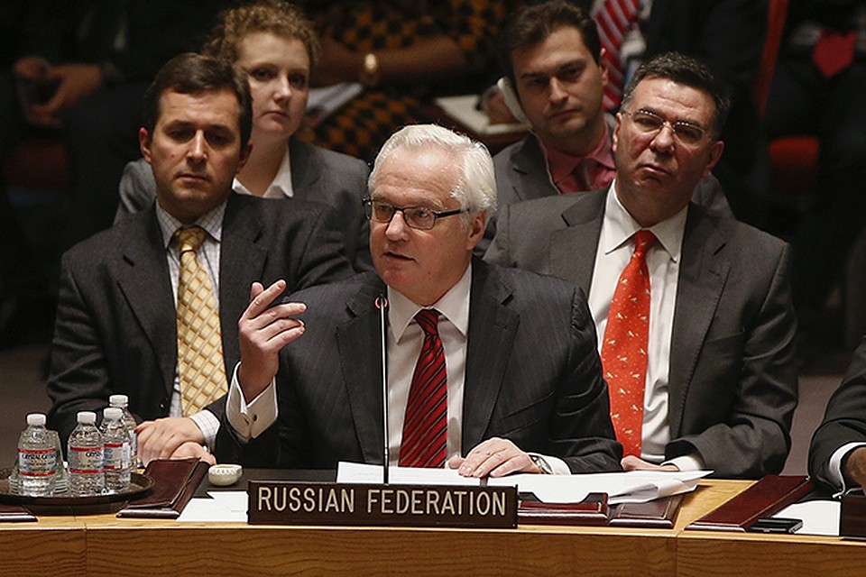 Постпред РФ при ООН Виталий Чуркин