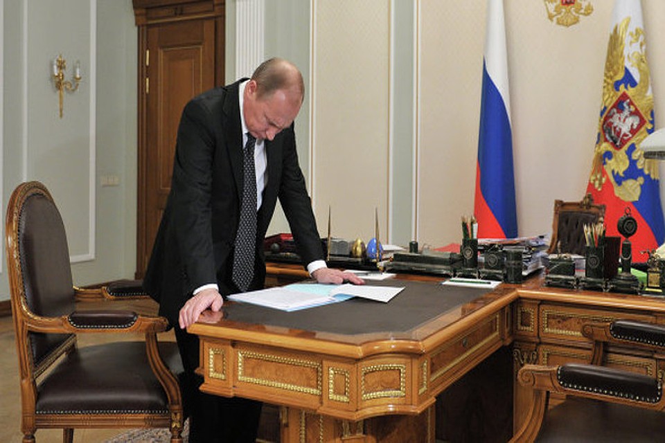 Президент России Владимир Путин