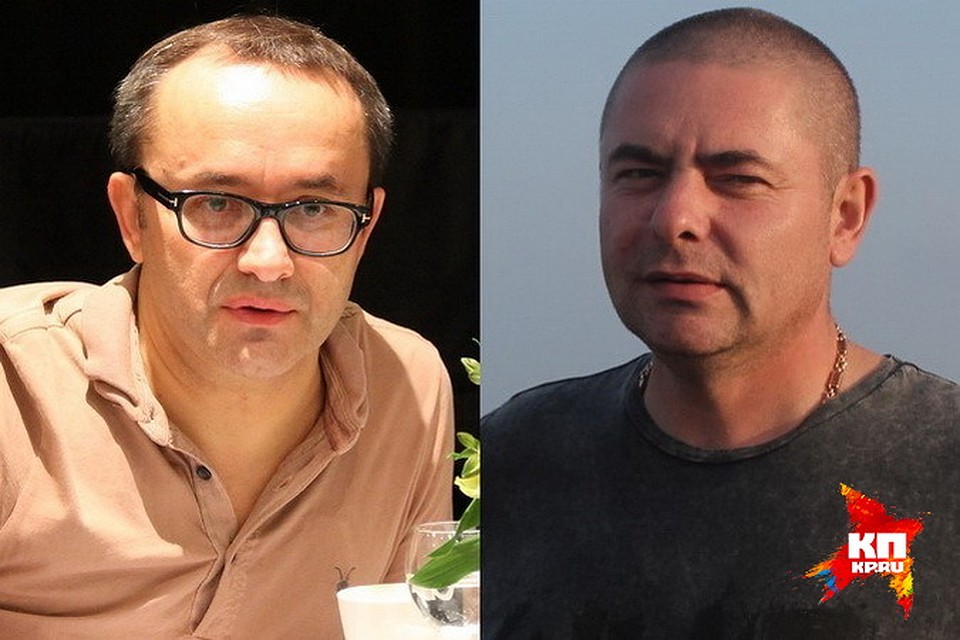 Звягинцев-младший (справа) и его сводный брат-тезка - знаменитый режиссер.