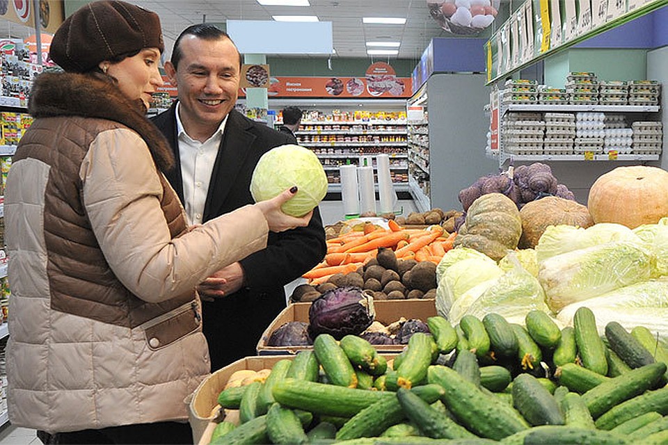 После декабрьского скачка цен на продукты их стоимость начала падать.