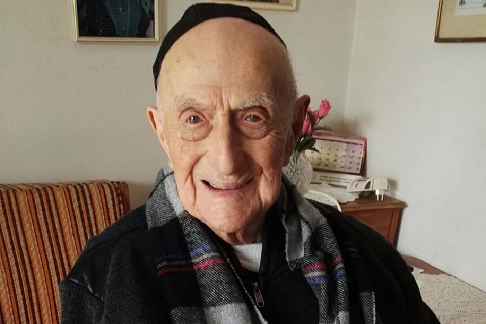 112-летний Исраэль Кристал признан самым старым человеком нашей планеты