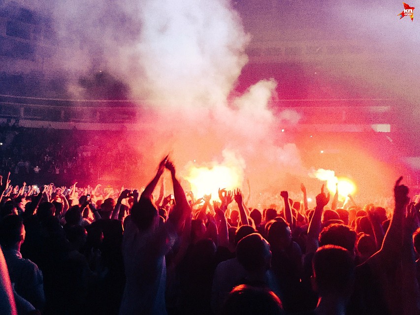 The Prodigy дали в Минске огненный концерт.