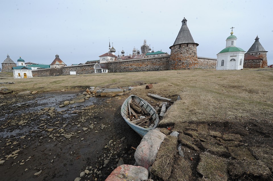 Среди главных святынь России - Спасо-Преображенский мужской монастырь на Соловках