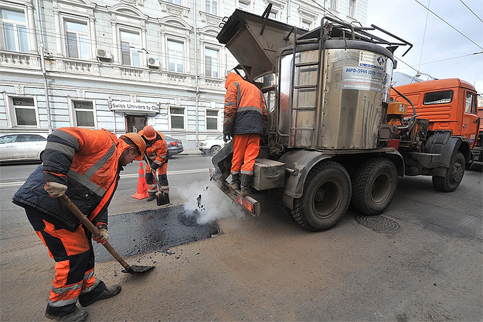 В центре Москвы не будут перекрывать движение из-за ремонта дорог