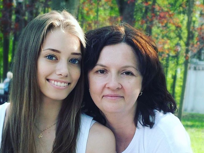 Вера со своей первой наставницей Натальей Глембой, которая и разглядела талант в хрупкой девочке из Омска.