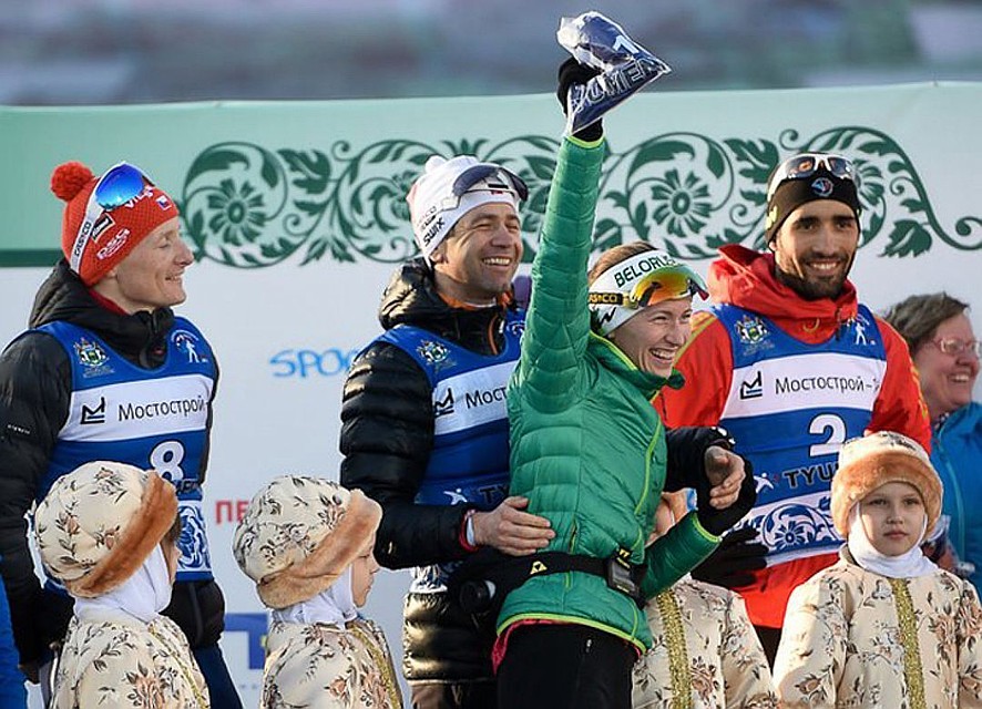У звездной пары спортсменов появился первенец! Фото: biathlonrus.com