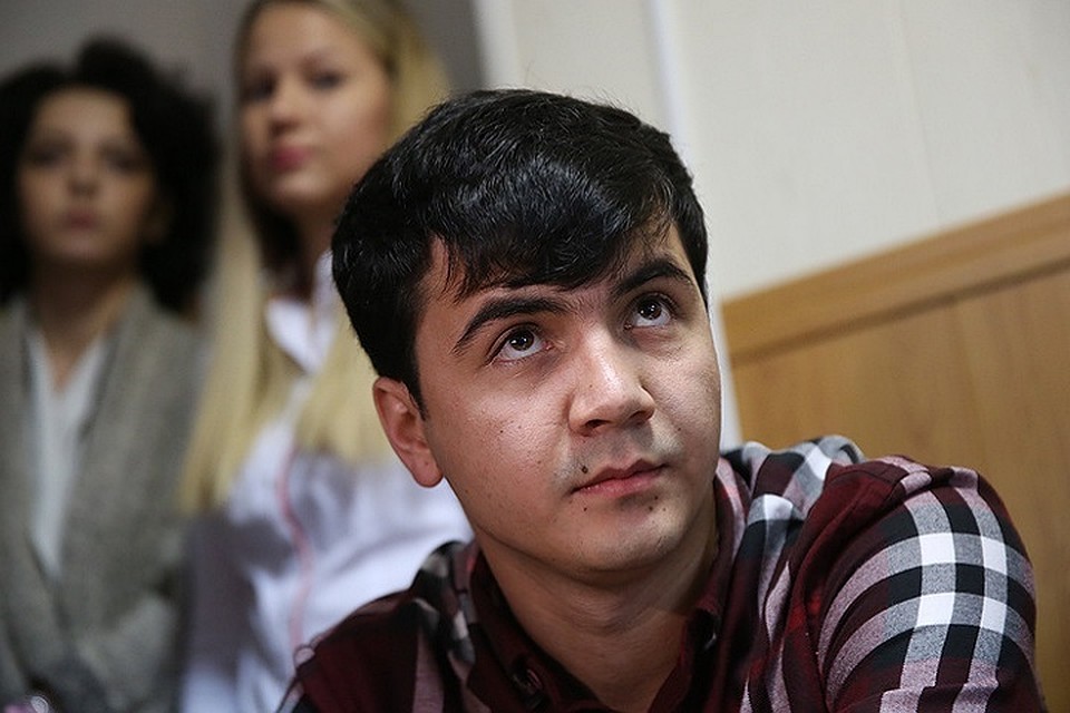 Задержанный участник гонок на «Гелендвагене» Абдувахоб Маджидов. Фото: Михаил Почуев/ТАСС
