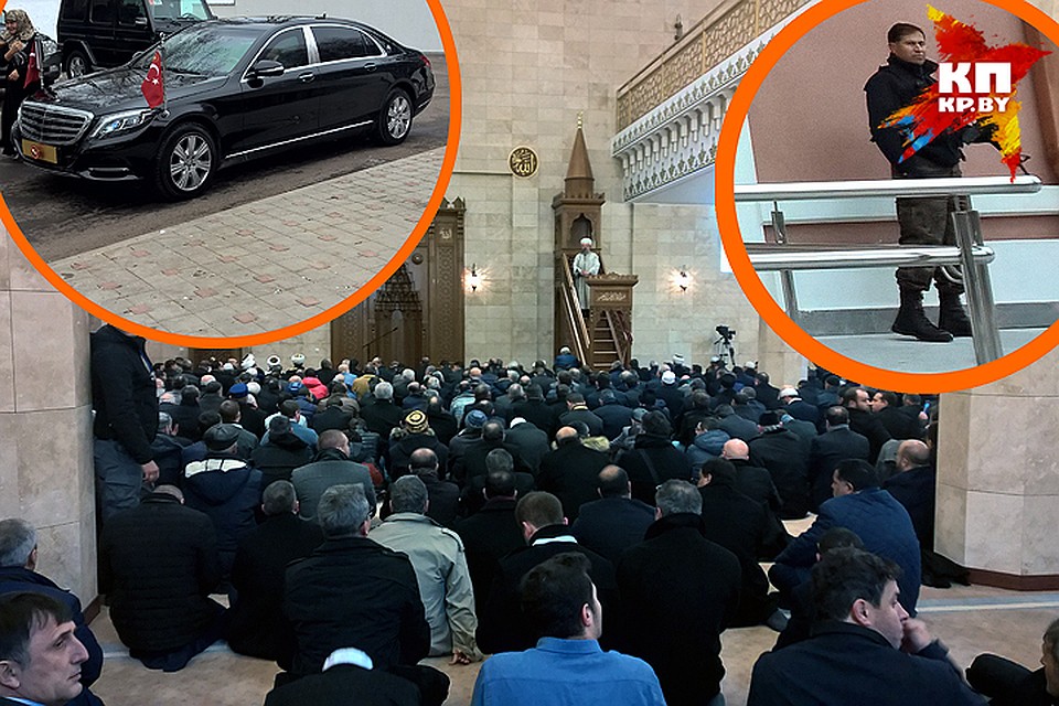 Эрдоган привез с собой в Минск роту автоматчиков и два броневика.