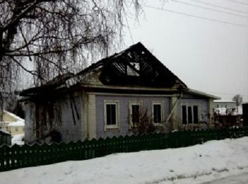 Семья осталась без крыши над головой.