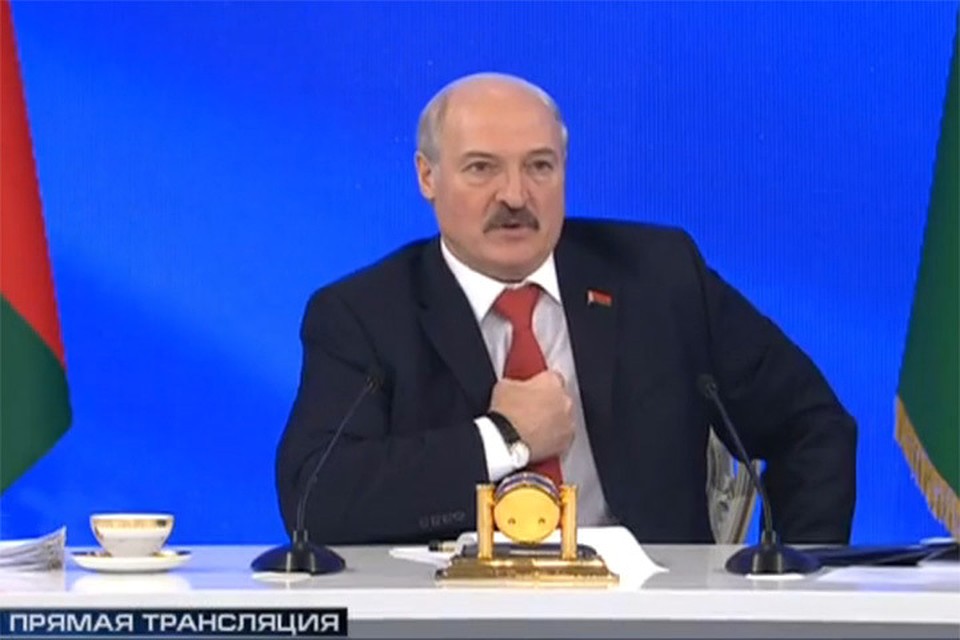 «Большой разговор с президентом»: Лукашенко общается с журналистами и экспертами. Фото: кадр видео
