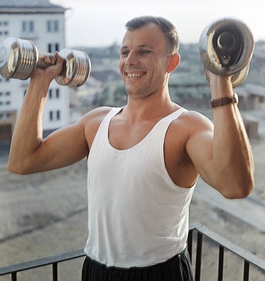 Спорт - одна из составляющих подготовки космонавтов