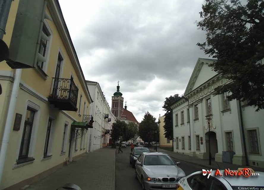 А это вид на Фару с улицы Замковой в Гродно. Фото: из личного архива