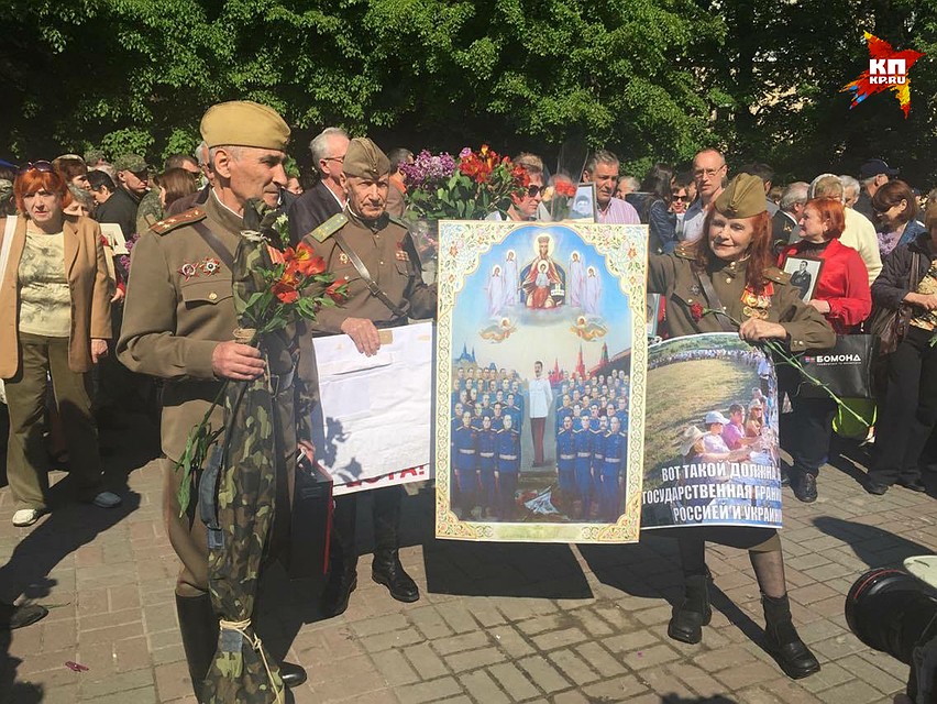 День Победы в Киеве. Фото Владимира Волошина