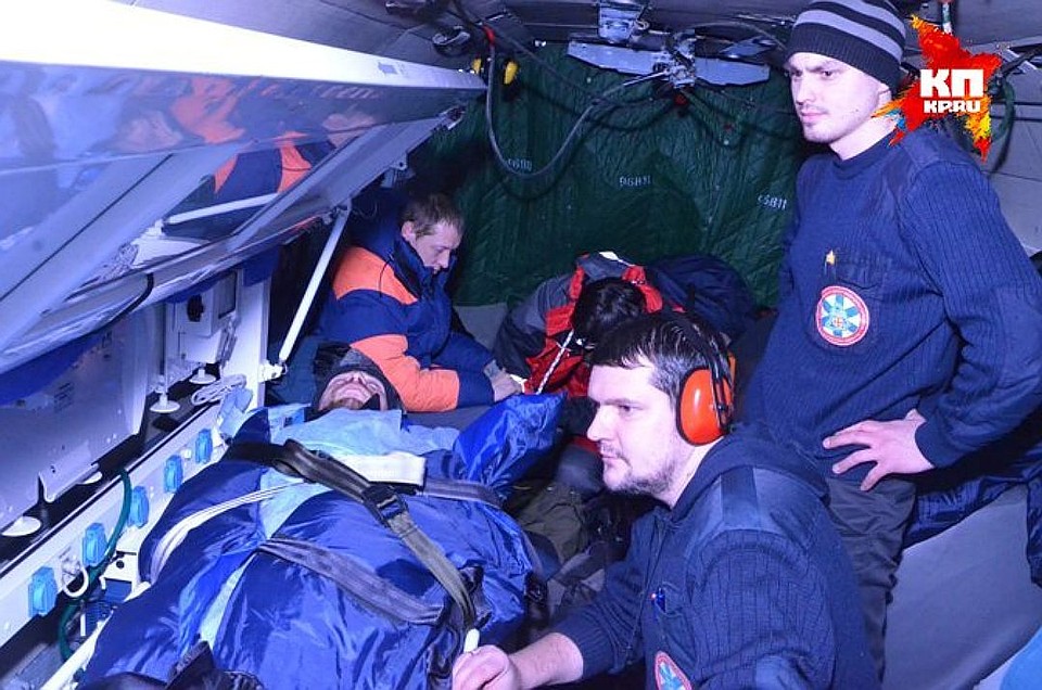 Турист получил сильное обморожение Фото: ГУ МЧС по Свердловской области