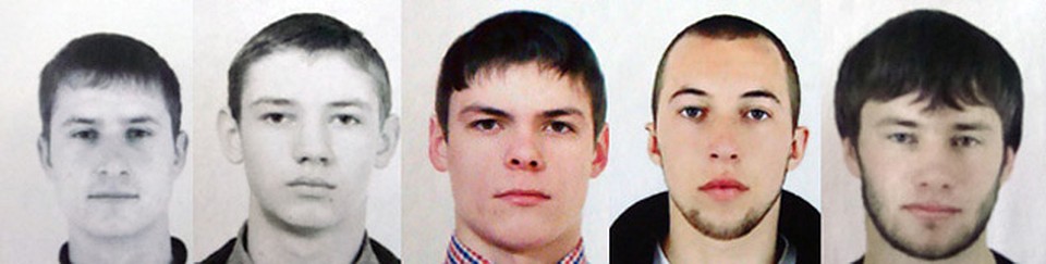 Владимир Илютиков, Роман Савченко, Максим Кириллов, Алексей Никитин и Александр Ковтун.
