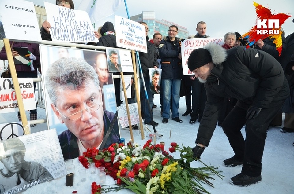 Борис Немцов был убит в Москве 27 февраля Фото: Влад КОМЯКОВ