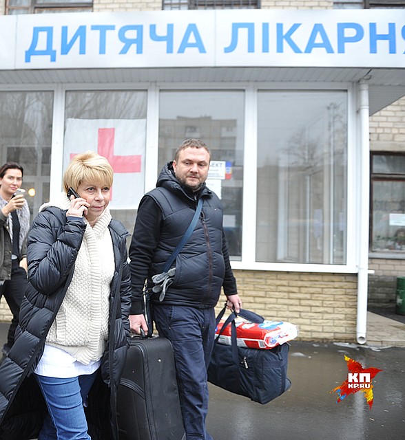 Доктор Лиза с началом войны в Донбассе занялась не политическими воззваниями, а реальным делом Фото: Виктор ГУСЕЙНОВ