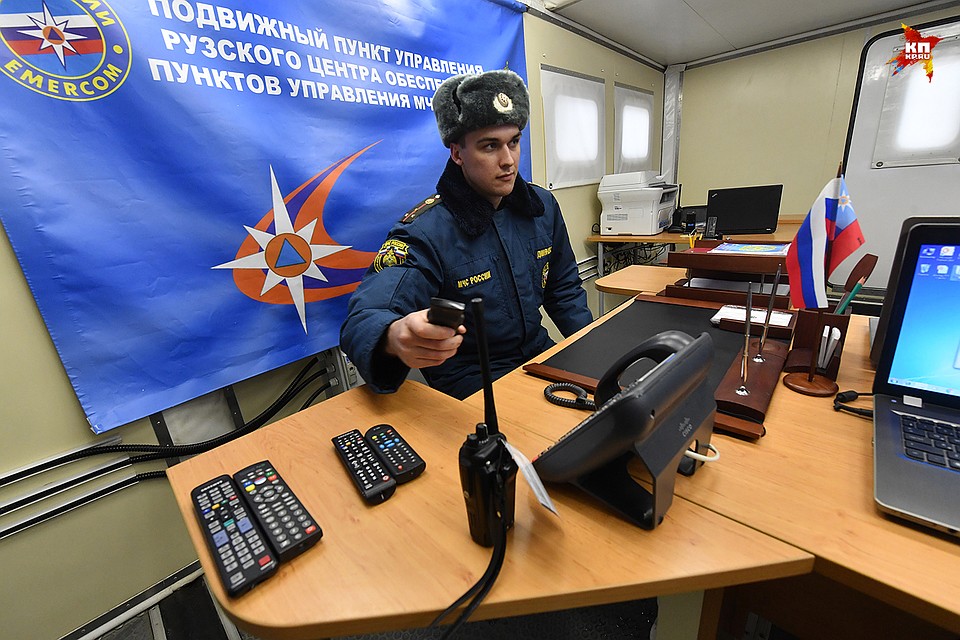 Подвижной пункт управления Фото: Владимир ВЕЛЕНГУРИН