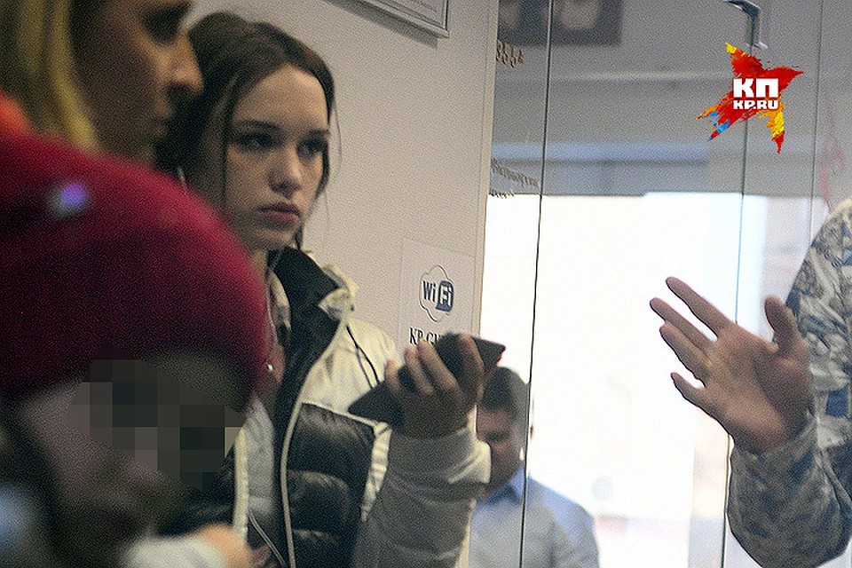 Диана в редакции "Комсомолки". Фото: Михаил ФРОЛОВ