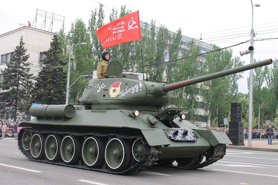 Легендарный Т 34, переживший две войны Фото: Татьяна Каралёва