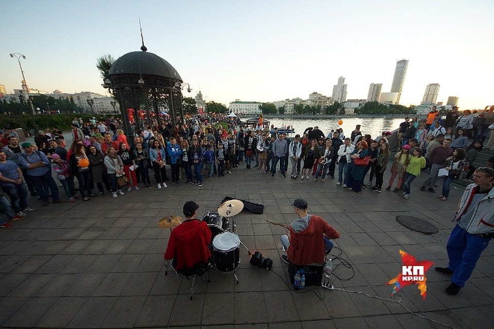 Плоащдок было много, многие организовывались сами Фото: Алексей БУЛАТОВ