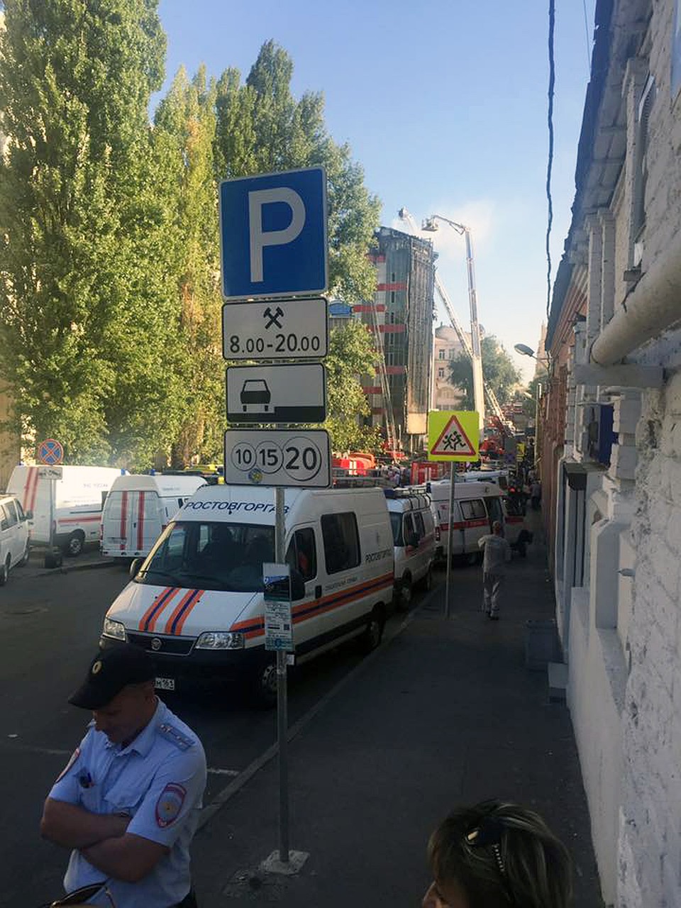 Пожар удалось локализовать через полтора часа Фото: Ольга ГОПАЛО