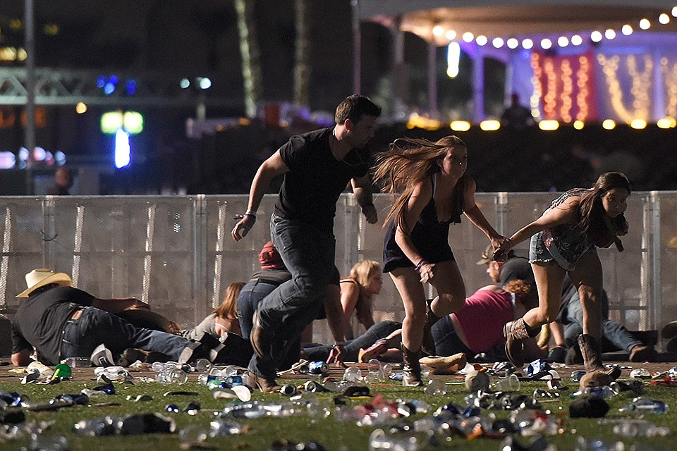 Стрельба у казино Mandalay Bay в Лас-Вегасе уснесла жизни по меньшей мере 20 человек Фото: EAST NEWS
