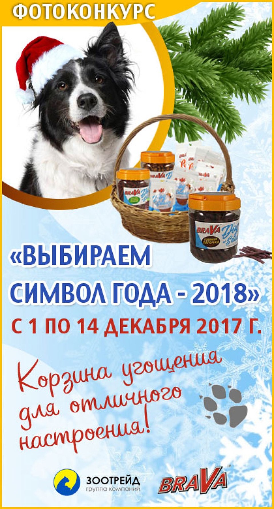 Победители получат призы от Группы компаний «Зоотрейд»