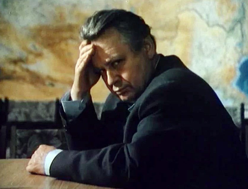 "Корабль пришельцев", главный конструктор (протопит Сергея Королева), 1984 год. Фото: кадр из фильма
