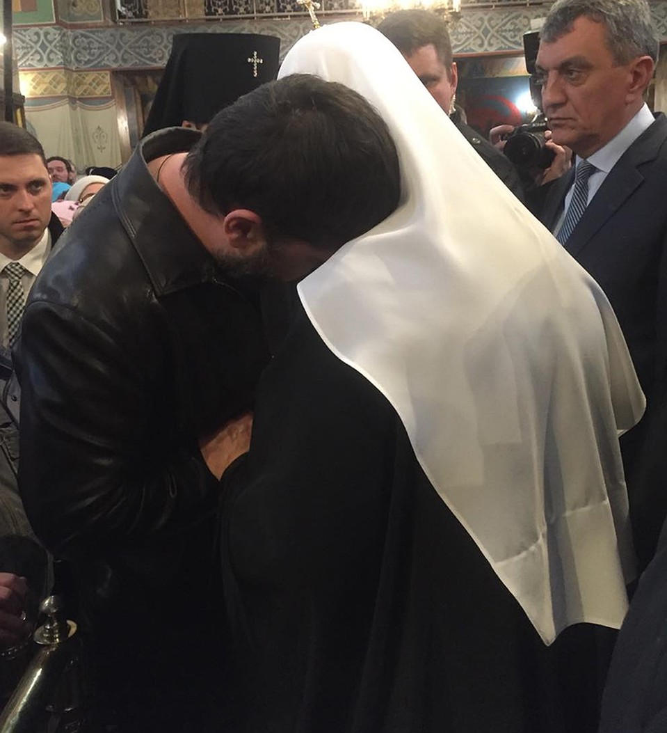 Патриарх попытался найти для осиротевших нужные слова Фото: Елена ЧИНКОВА