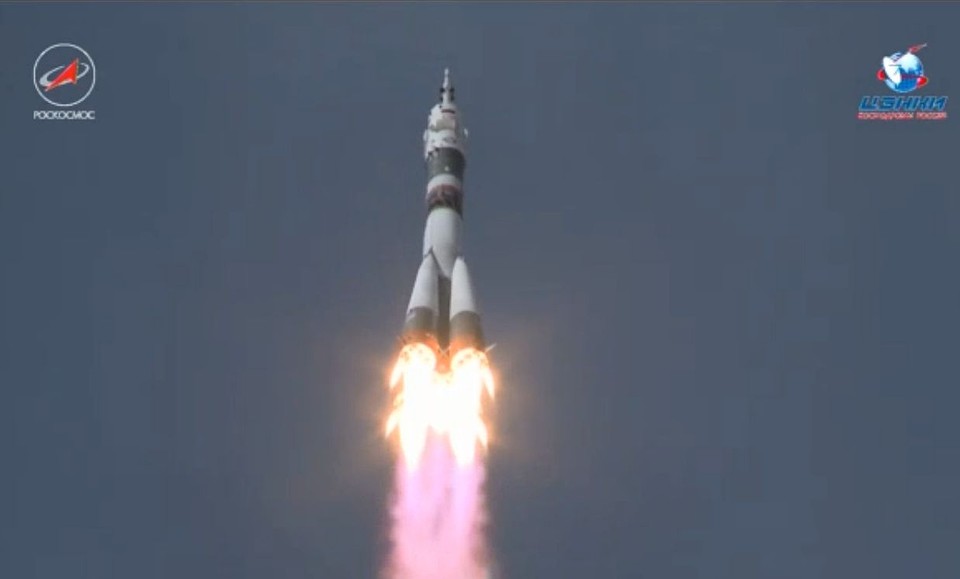 Корабль стартовал в начале пятого часа дня. Фото: "Роскосмос"