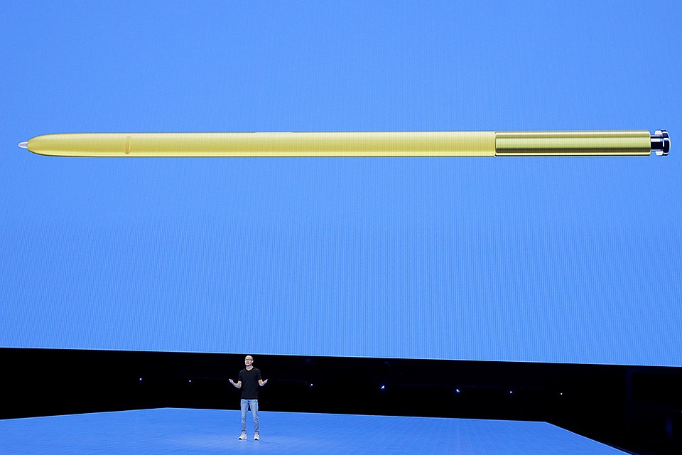 Tехнические характеристики Galaxy Note 9 утекли в Сеть задолго до релиза Фото: REUTERS