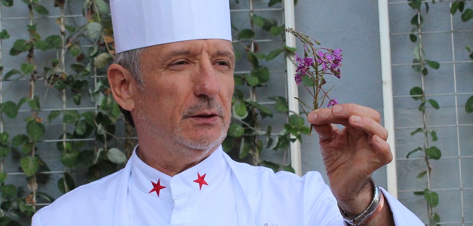 Идея созданной Мишелем Ленцем синергической кухни основана на травах и других дарах природы. Фото: Татьяна БАДАЛОВА