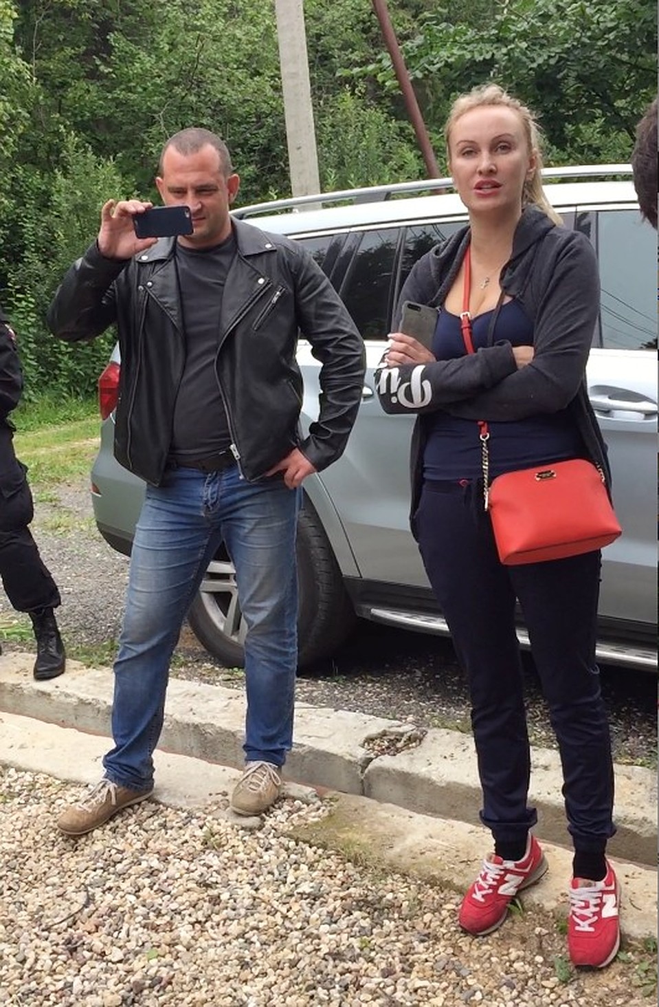 Члены STOPкиднеппинга Андрей Сиднев и Олеся Аносова Фото: из архива Любови Ермоловой