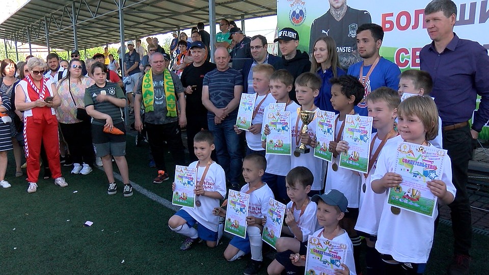 Мамаев на детском турнире в Подольске Фото: ФК "Витязь"